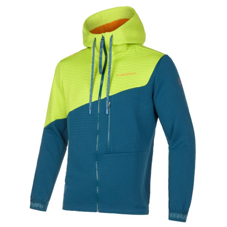 Męska bluza La Sportiva Method Hoody M żółty/niebieski Storm Blue/Lime Punch