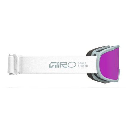 Gogle narciarskie Giro Roam White/Silver Stacked-Amber Pink/Yellow (2skla)