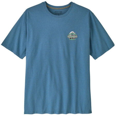 Koszulka męska Patagonia Great Waves Responsibili-Tee niebieski Shore Blue