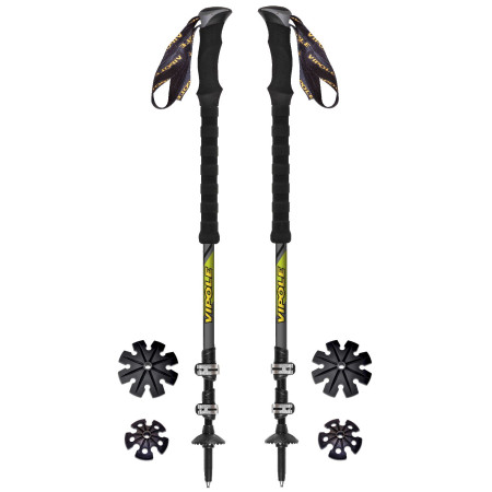 Kije trekkingowe Vipole 8000 DLX czarny