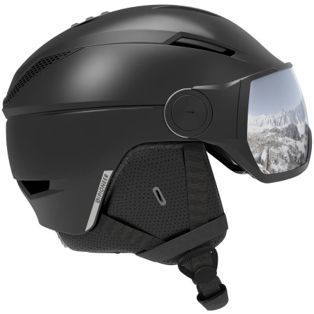 Kask narciarski Salomon Pioneer Visor Black