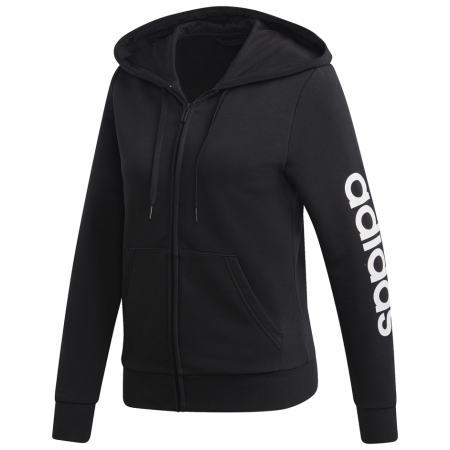 Bluza damska Adidas Essentials Linear czarny Black/White