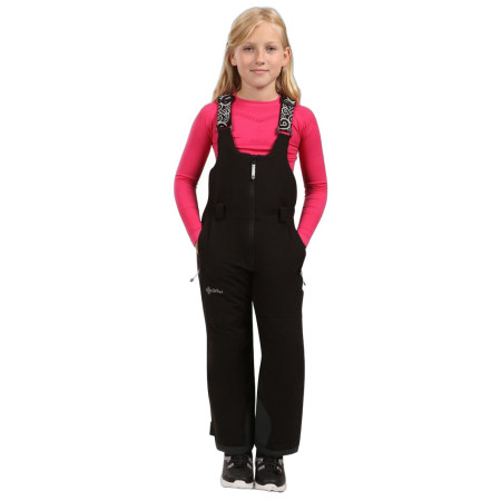 Dziecięce spodnie narciarskie Kilpi Charlie-J czarny BLK