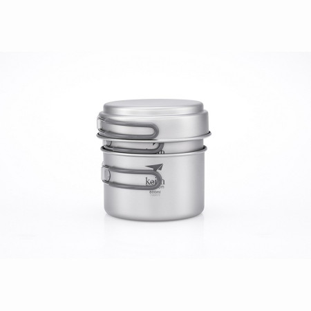 Zestaw naczyń Keith Titanium Titanium pot and Pan Cook Set 3-Piece