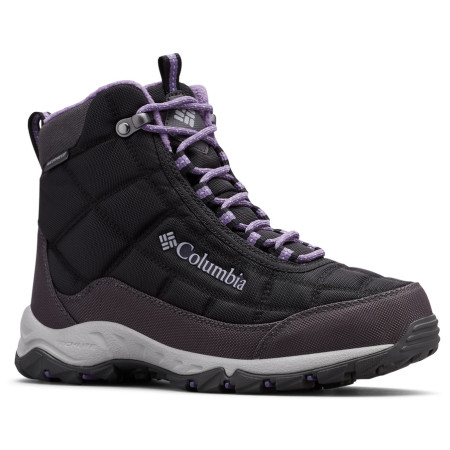 Buty zimowe damskie Columbia Firecamp™ Boot czarny/fioletowy Black, Plum Purple