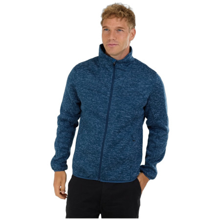 Bluza męska Fundango Cruz Knit Fleece Jacket turkusowy dark turquoise