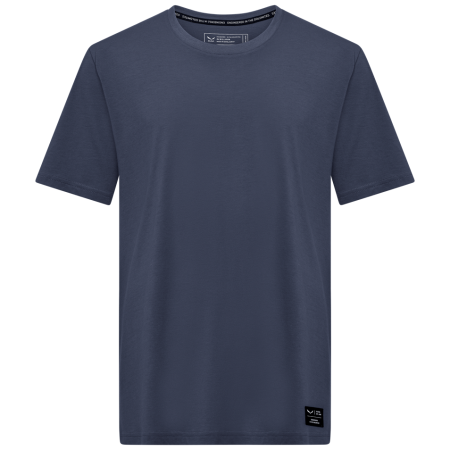 Koszulka męska Salewa Eagle Logo Patch T-Shirt M niebieski Java Blue