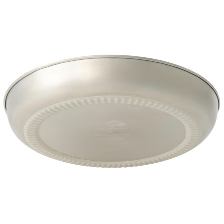 Talerz Sea to Summit Detour Stainless Steel Plate beżowy Moonstruck Grey