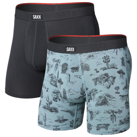 Bokserki Saxx Vibe Xtra Soft Comfort Boxer Brf Fly 2Pk