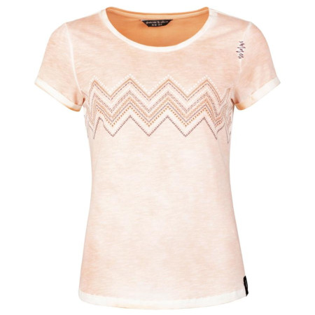 Koszulka damska Chillaz Ötztal Zigzag Ornament koralowy coral washed