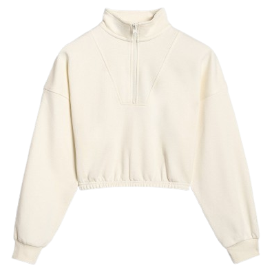 Bluza dziecięca 4F Sweatshirt F1939 beżowy OFF WHITE