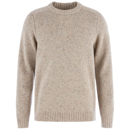 Męski sweter Fjällräven Övik Neps Knit Sweater M beżowy Grey