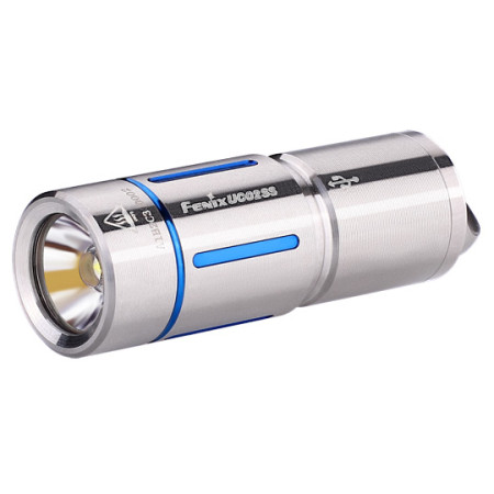 Baterie wielokrotnego ładowania Fenix UC02SS srebrny/niebieski Blue