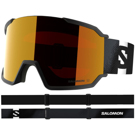 Gogle narciarskie Salomon S/VIEW 3 ML czarny Black