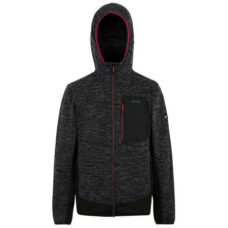 Męska bluza Regatta Alven czarny/szary BlkMarl/Blak