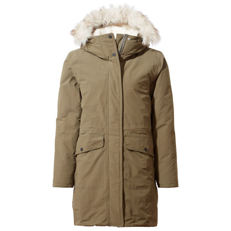 Damski płaszcz zimowy Craghoppers Lundale Jacket zielony CZL