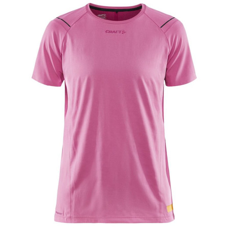 Koszulka damska Craft PRO Hypervent SS różowy Camelia-Roxo