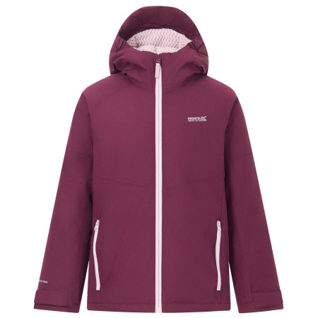 Dziecięca kurtka zimowa Regatta Hillain Warm Lined Fig fioletowy FigPowLilac