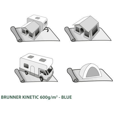 Mata Brunner Kinetic 600 - 250x500 cm