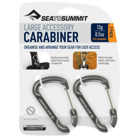 Zestaw karabinków Sea to Summit Accessory Carabiner Large Set 2pcs