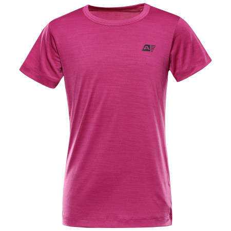 T-shirt dziecięcy Alpine Pro Basiko Fuchsia