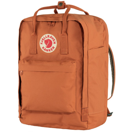 Miejski plecak Fjällräven Kånken Laptop 17" pomarańczowy Terracotta Brown