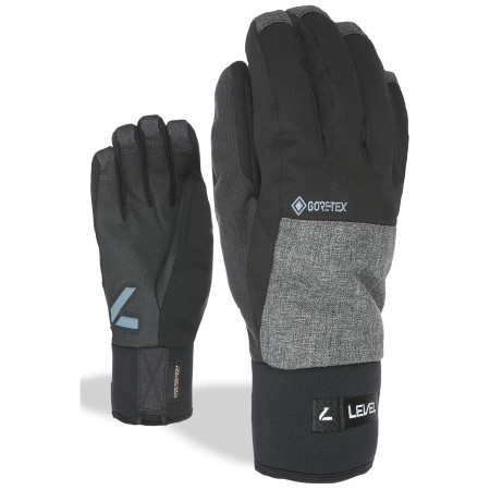 Rękawiczki męskie Level Matrix Gore-Tex czarny/szary Blackgrey