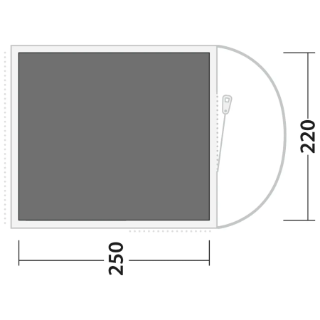 Podkład pod namiot Outwell Footprint Sky 2
