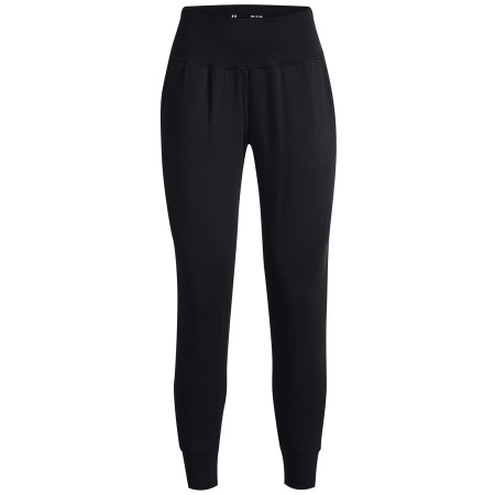 Damskie legginsy Under Armour Meridian Jogger czarny Black / / Metallic Silver