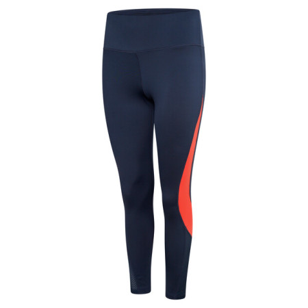 Damskie legginsy Dare 2b Move Legging niebieski/pomarańczowy OrinGr/DstRs (QFI)