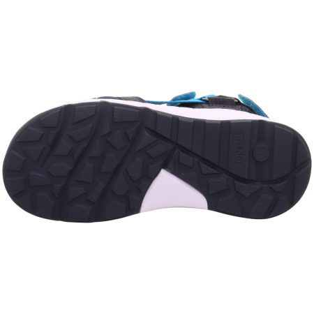 Sandały dziecięce Superfit Criss Cross Blue