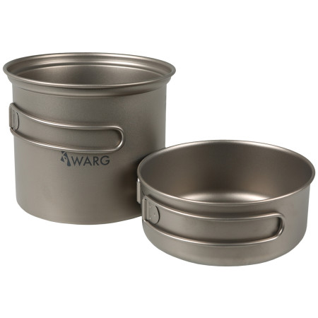 Zestaw naczyń Warg Hyperion Titan Cook Set szary