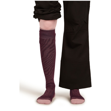 Damskie skarpety Icebreaker Women Merino Blend Ski+ Medium OTC Mountain Contour