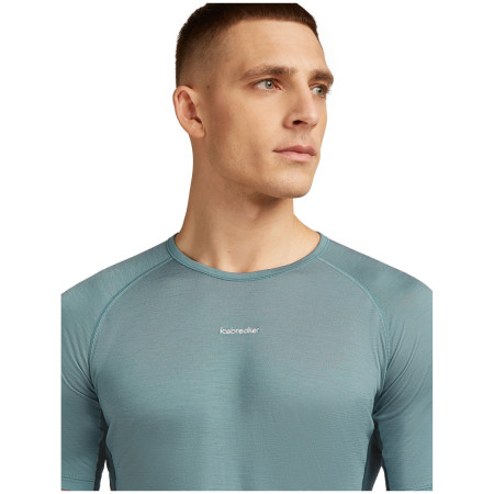 Męska koszulka Icebreaker M Mer 125 ZoneKnit SS Crewe