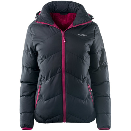 Kurtka damska Hi-Tec Lady Socho czarny Black/Beaujolais