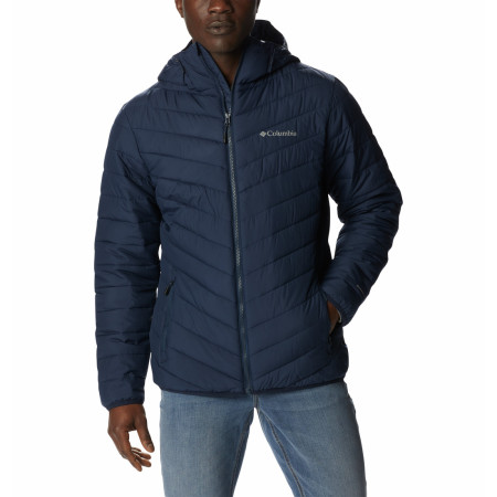 Kurtka męska Columbia Eddie Gorge™ Hooded Jacket ciemnoniebieski Collegiate Navy