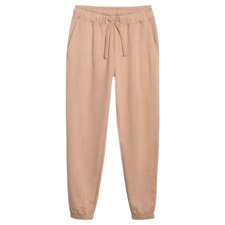 Spodnie damskie 4F Trousers Cas F1269 beżowy BEIGE