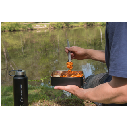 Pojemnik na jedzenie LifeVenture Stainless Steel Mess Tin Container