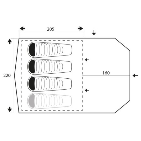 Namiot rodzinny Trimm Focus