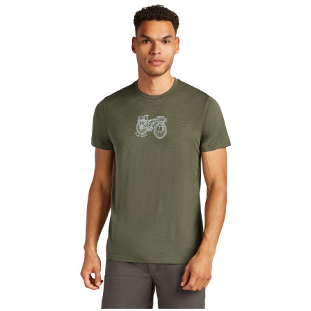 Męska koszulka Icebreaker M Mer 150 Tech Lite SS Tee Adventure Rid