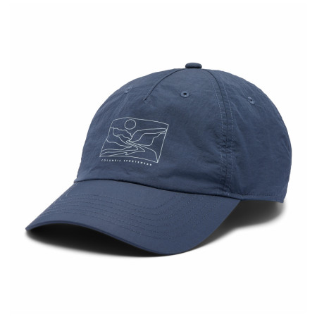 Bejsbolówka Columbia Spring Canyon™ II Ball Cap ciemnoniebieski Nocturnal, Find Your Trail