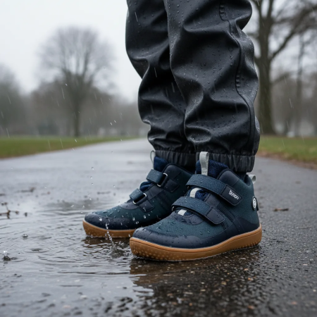 Dziecięce całoroczne buty barefoot Bugga Oscar Blue