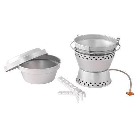 Zestaw naczyń kuchennych i palników Easy Camp Storm Cooker & Stove set