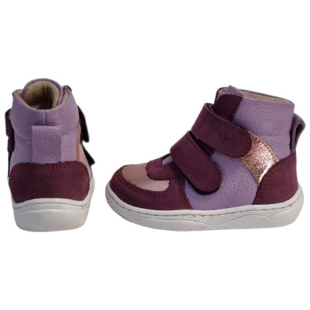 Buty barefoot dziecięce beBare 3485SA Purple