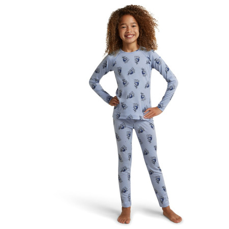 Dziecięca koszulka Icebreaker Kids M 200 Oasis LS Crewe Bear Tour AOP