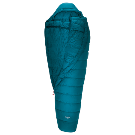 Śpiwór puchowy Robens Serac 600 -14°C Long niebieski Blue