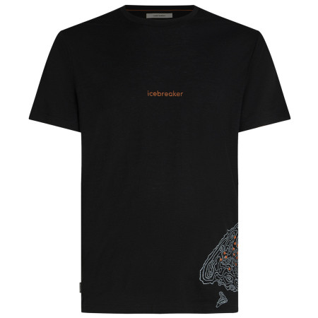 Koszulka męska Icebreaker Men Merino 150 Tech Lite SS Tee 30th Anniversary czarny Black