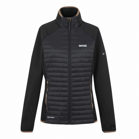 Kurtka damska Regatta Women’s Clumber Hybrid czarny Black(Mocha)