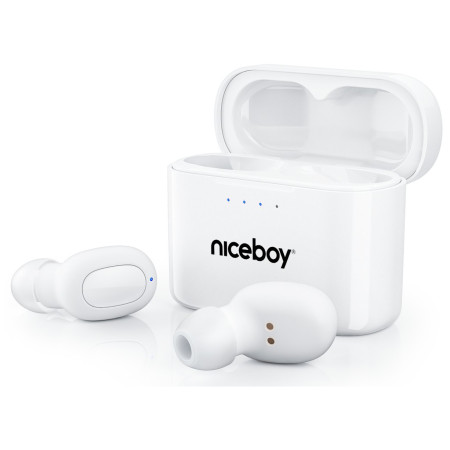 Słuchawki Niceboy HIVE podsie 2021 biały White