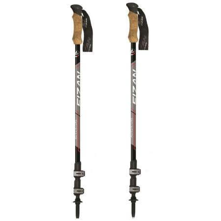 Kije trekkingowe Fizan Adventure szary